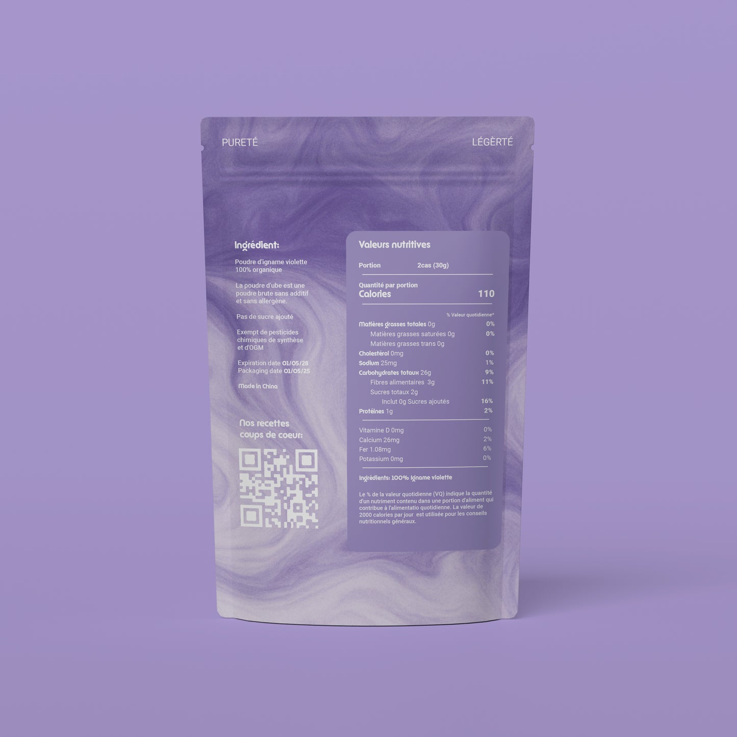 Poudre d’Ube - 100g